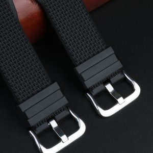 QX fancy goods high-quality Silicone rubber strap suitable for GST-B400/ADBD 14mm with Pin buckle YHR08