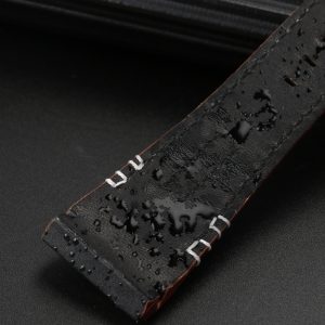 QX fancy goods high-quality Cowhide watch strap 26mm wide with two colors and buckles YHL13