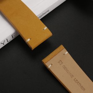 QX fancy goods high-quality Cowhide watch strap 19mm 20mm 22mm with multiple colors and buckles YHL10