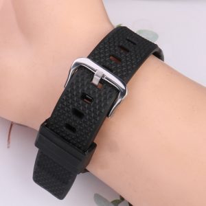 QX fancy goods high-quality Silicone rubber strap suitable for GST-B400/ADBD 14mm with Pin buckle YHR08
