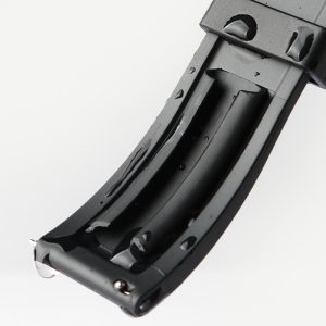 QX fancy goods high-quality soft silicone rubber strap curved end 20mm/22mm with 5 colors butterfly buckle and Pin buckle YHR014