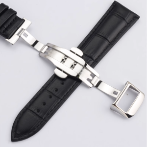 QX fancy goods high-quality crocodile leather watch strap with multiple width available YHL01